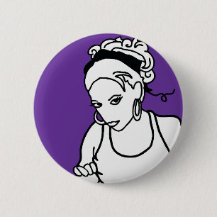 string billy 2 inch round button