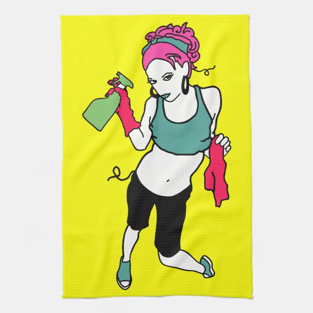 string clean kitchen towel (Vertical)