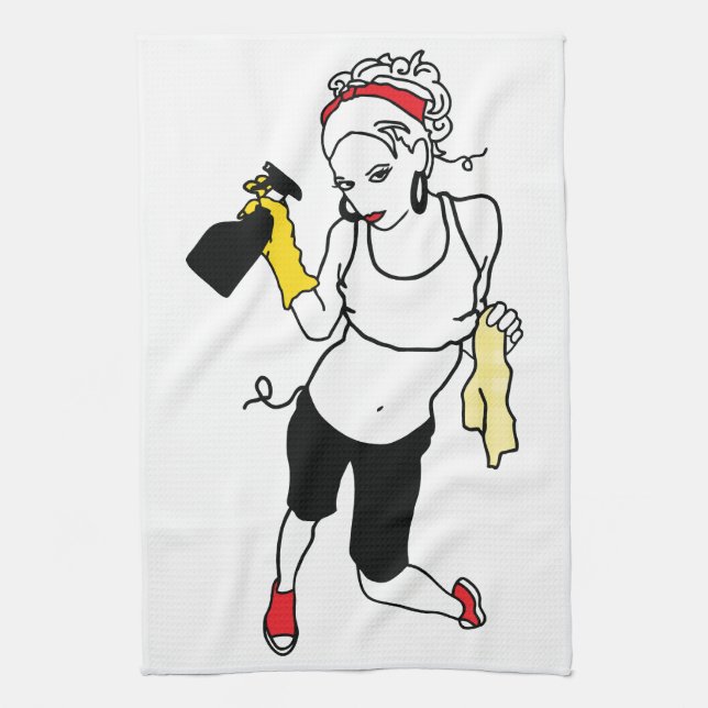 string cleaning kitchen towel (Vertical)