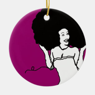 string fro ceramic ornament