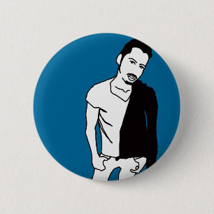 string grease 2 inch round button