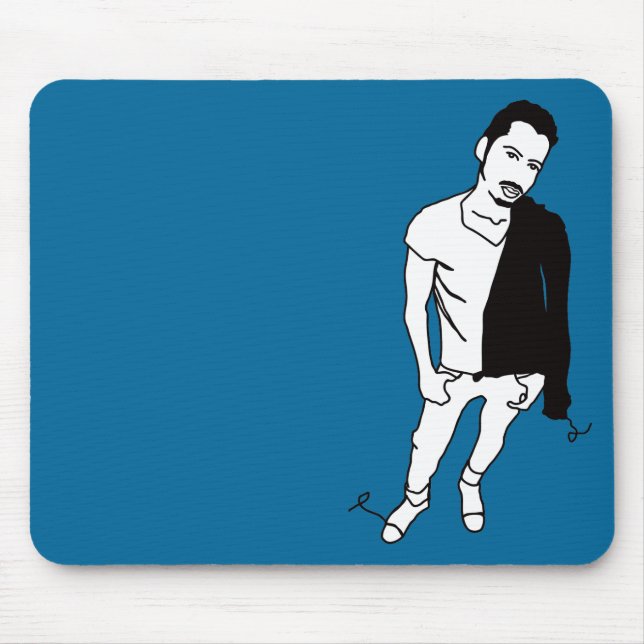 string grease mouse pad (Front)