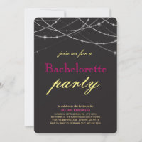 String Lights Bachelorette