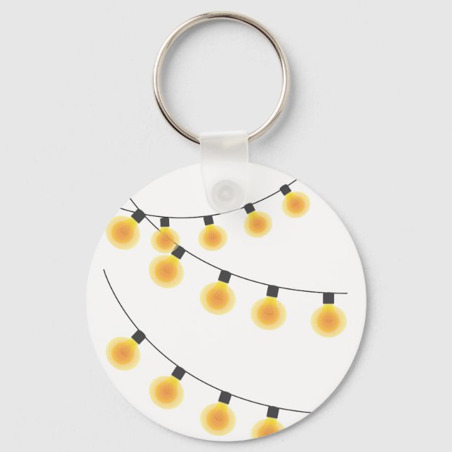String Lights Keychain (Front)