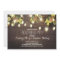 string of lights fall engagement party invitation