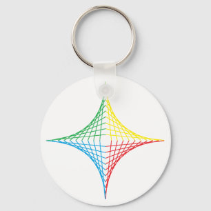 String Star Keychain