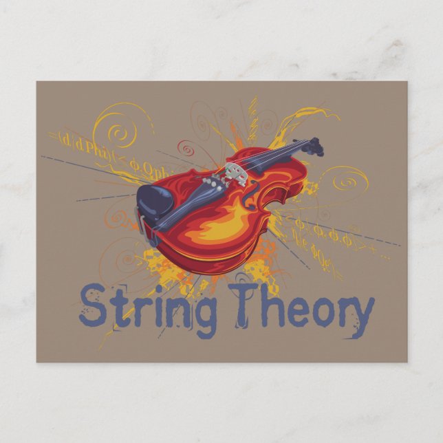 String Theory Postcard (Front)