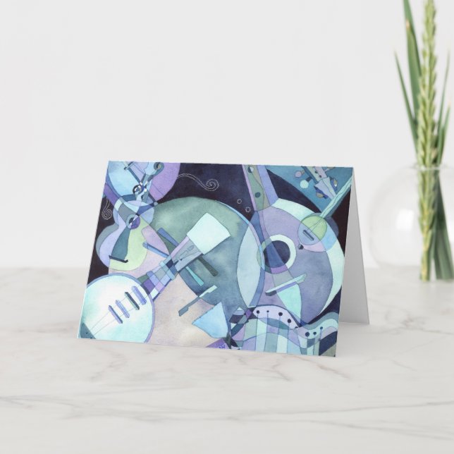 Stringed Musical Instruments : carte blanche (Devant)