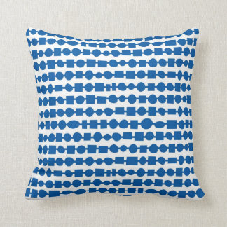 Stringing It Along—Royal Throw Pillow