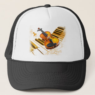 Strings and Keys_ Trucker Hat