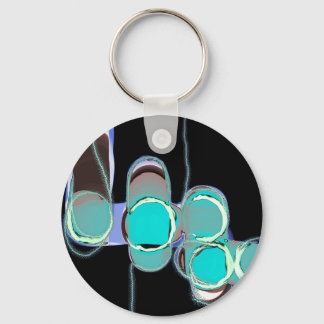 Strings of connection keychain