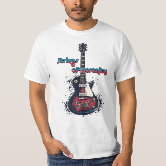 Strings of Serenity T-Shirt (Front)