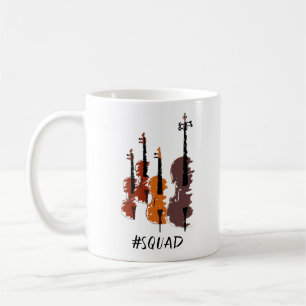 Strings Squad Music Instruments Coffee Mug