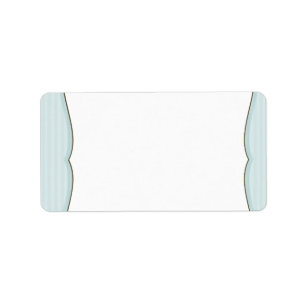 Stripe Address Label
