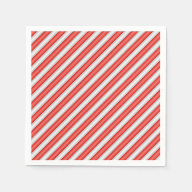 Stripe candy pattern napkin (Front)