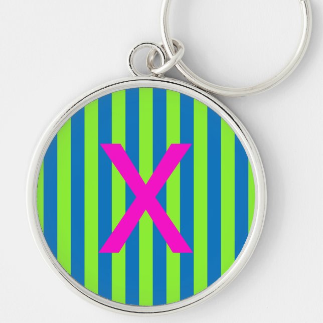 Stripe Keychain (Front)