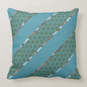 Stripe of Schreierphaele Pattern Throw Pillow