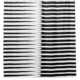 Stripe Pattern Black White Unique Abstract Stylish