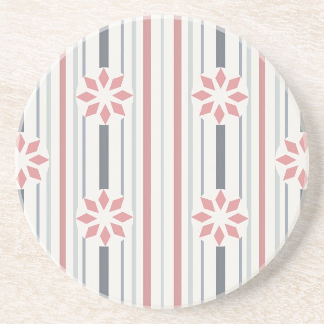 Stripe Pattern coaster (Front)