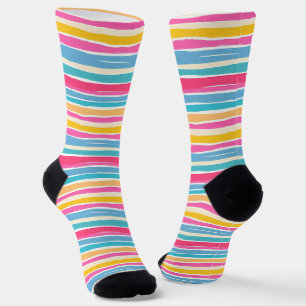 Stripe Pattern Colour Happy Socks