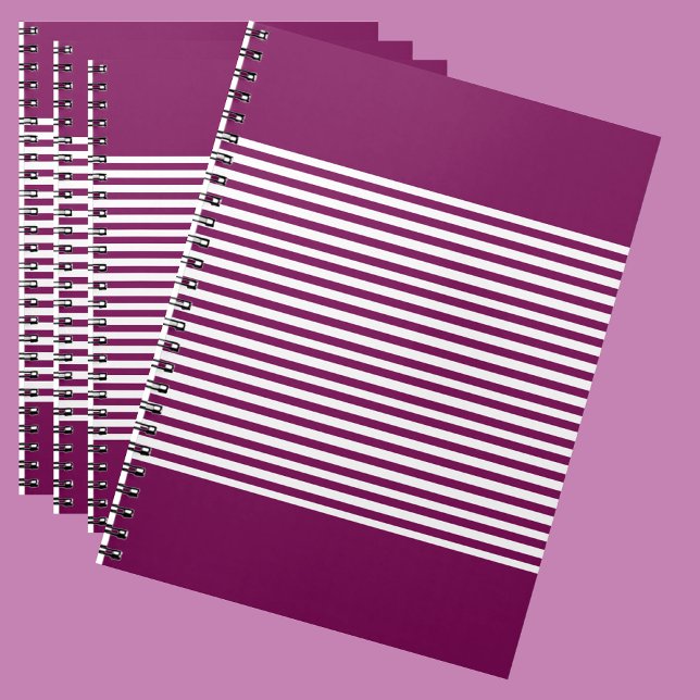 Stripe Pattern | Modern Colourful Notebook (Creator Uploaded)