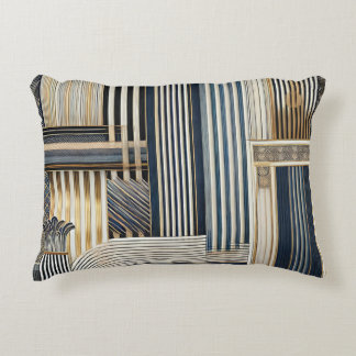 Stripe Patterns Accent Pillow