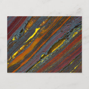 Striped Australian Tiger Eye Postcard