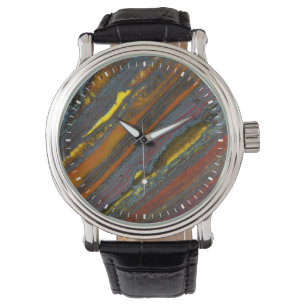 Striped Australian Tiger Eye Watch