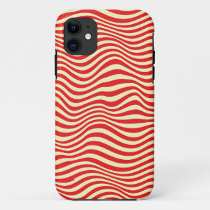 Striped background iPhone 11 case