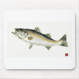 Striped Bass Mouse Pad