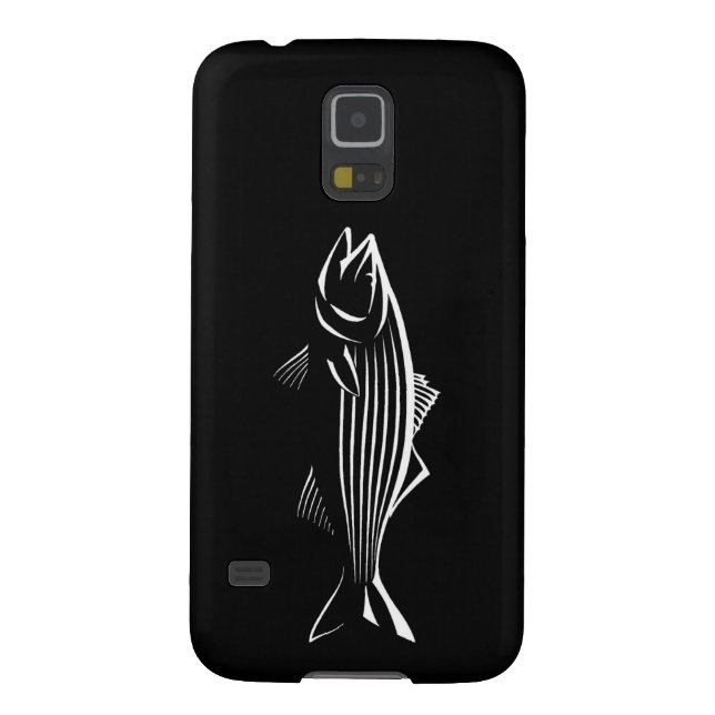Striped Bass - Striper Fishing Case-Mate Samsung Galaxy Case (Back)