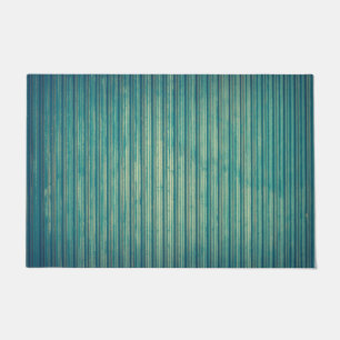 Striped Blue Lines Doormat