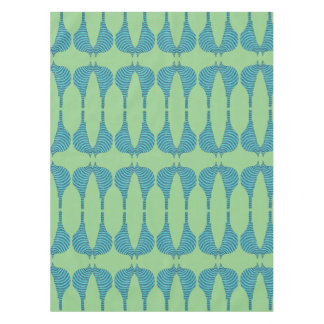 Striped Bluebird Tablecloth