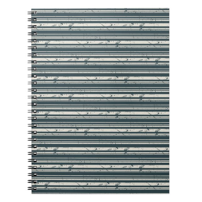Striped Boho Notebook (Front)