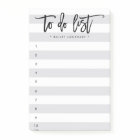 Striped Brush Lettered To-Do List
