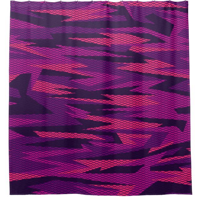 Striped Camouflage: Abstract Geometric Pattern (Front)