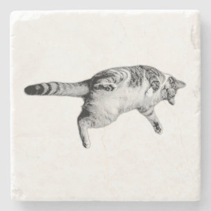 Striped Charm for the Table Stone Coaster