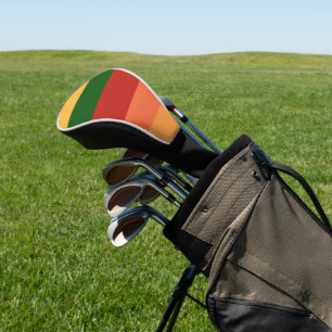 Striped Colours of Autumn Golf Head Cover