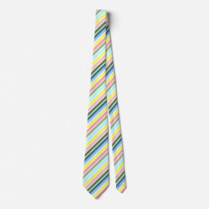 Striped Colours of Bermuda Tie