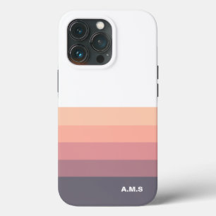 Striped Coral Gradient Pattern Case-Mate iPhone  iPhone 13 Pro Case