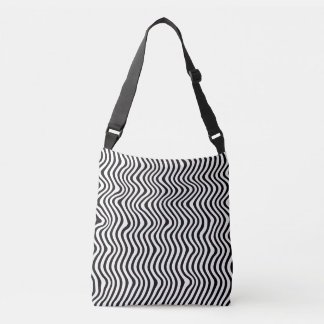 Striped Crossbody Bag