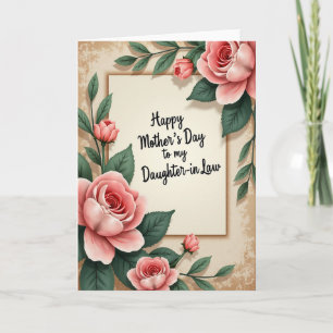 Striped Daughterinlaw Day Card