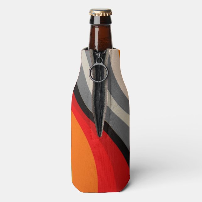 Striped Design Bottle Cooler (Bottle Back)