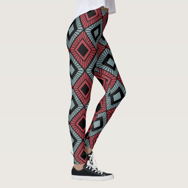 Striped Diamonds  Leggings (Right)