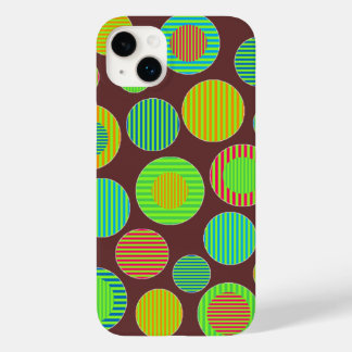 Striped Dots Case-Mate iPhone 14 Plus Case