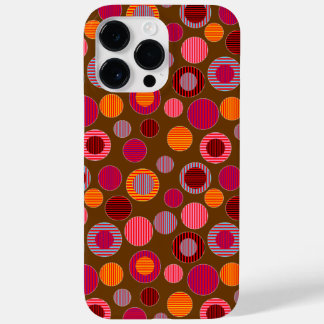 Striped Dots Case-Mate iPhone 14 Pro Max Case