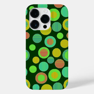 Striped Dots Case-Mate iPhone 14 Pro Case