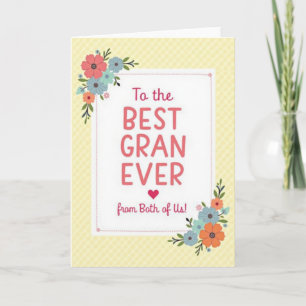 Striped Family Cheer Card