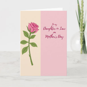 Striped Family Honour Card