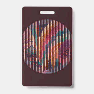 Striped Fantasy Badge #00001 – Customizable